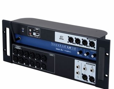 миксир мешалка: Концерттик, Күчөткүчсүз, Каналдар: 16, Туташтыргыч: XLR, Эквалайзер менен