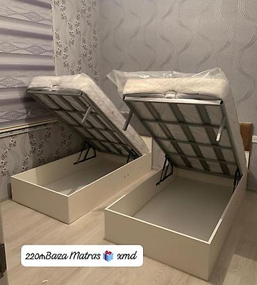 Çarpayılar: Tək nəfərlik çarpayı dəsti - Ölçü: standart tək nəfərlik (təxmini — 20