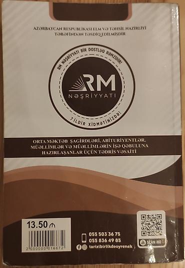 İdman və hobbi: Məhsul: “Ümumi Tarix – Kurikulumla” (2025/26-cı il nəşri) – RM — 2