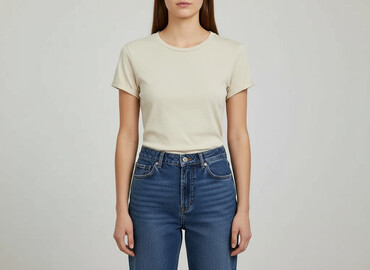 obcisły t shirt: MNG, Футболка жіноча, розмір M