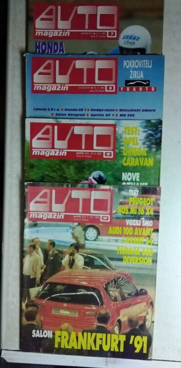Knjige i stripovi: Casopisi Auto,96 kom.cena za komplet. Spisak:1970 br.4,1972 na lalafo.rs — 27 Knjige i stripovi: Casopisi Auto,96 kom.cena za komplet. Spisak:1970 br.4,1972 — 27