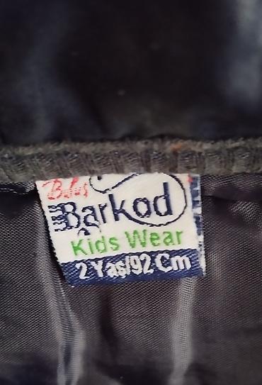 ust geyim: Uşaq üçün qolsuz jilet – Barkod Kids Wear Yaxşı vəziyyətdə - Ölçü: 2 — 2