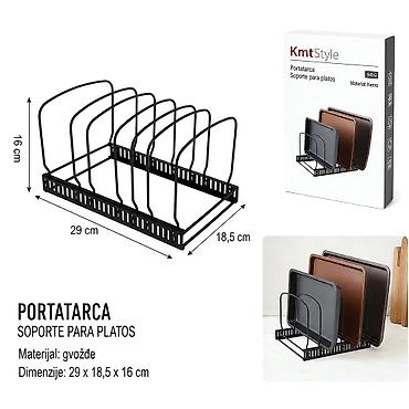 KMT Stalak za tanjire 5404192 Praktičan stalak za sušenje i odlaganje