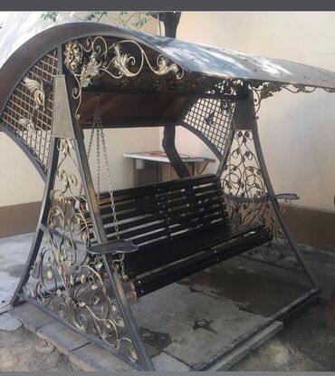 Yelləncəklər: Yeni, Skamya-yelləncəl, Zontikli, Metal — 22