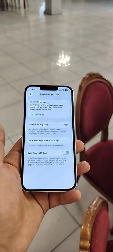 iphone se3 qiyməti: IPhone 13, Ağ, Face ID — 8