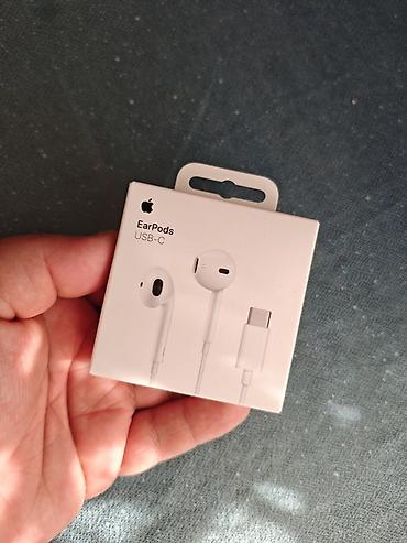 apple earpods: Yeni Simli Qulaqcıqlar, Apple, rəng - Ağ — 1