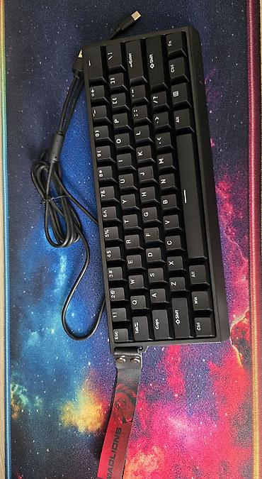printer kabel: Mekanik mini klaviatura-Madlions 60HE - Kompakt 60% dizayn: ox — 2