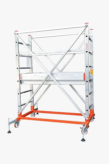 iş alətləri: Alüminium Hərəkət edən Skafold (mobil iş qurğusu) - Material: yüngül — 5