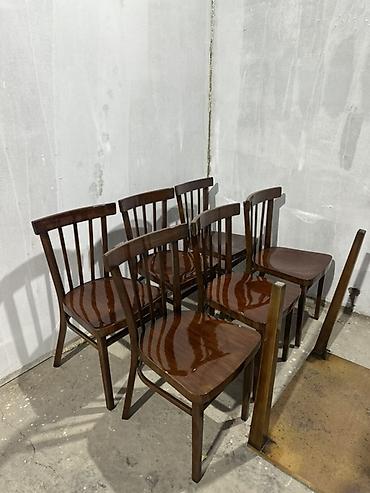 2 el mebel: Qonaq otağı üçün, Yeni, Qatlanmayan, Stul — 1
