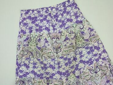 spódnice w kwiaty hm: Skirt, M (EU 38), condition - Good