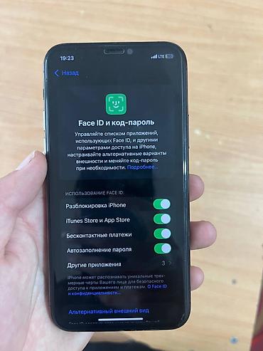 Apple iPhone: IPhone 11 Pro, Б/у, 64 ГБ, Space Gray, Чехол, 72 % — 6