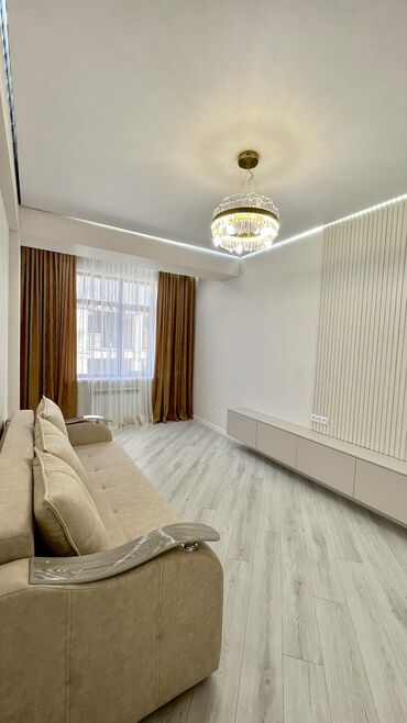 мадина базар квартира: 1 комната, 52 м², Элитка, 4 этаж, Дизайнерский ремонт