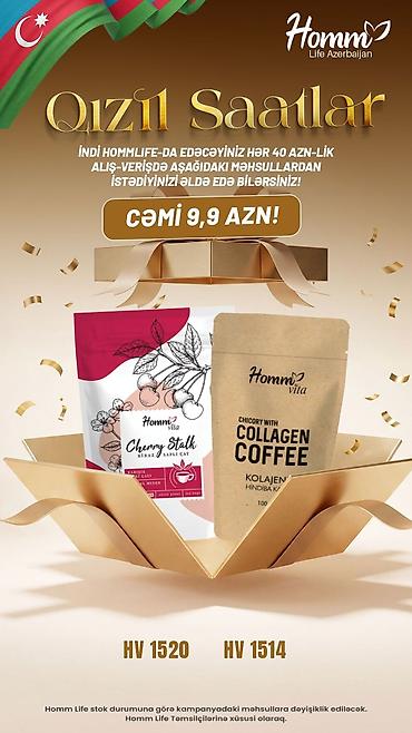 cuena saat: Homm Life Azerbaijan – “Qızıl Saatlar” xüsusi seçimi - 40 AZN-lik — 2