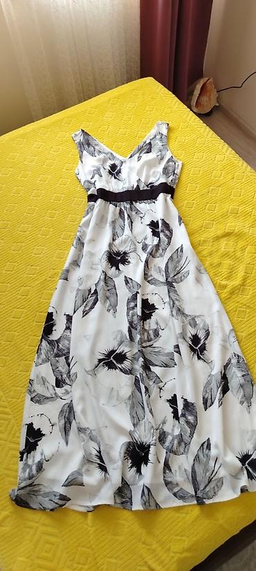 shein helanke: Prelepa maxi haljina brenda H&M, vel 42 ili L/XL, zakopčava se sa — 5