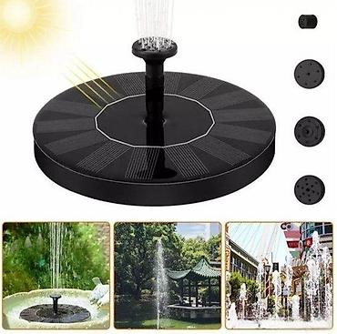 solarne zidne lampe: SOLARNA FONTANA | Solarna fontana za vodu napaja se energijom — 1
