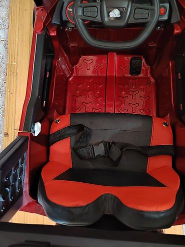 uşaq geyimi: Uşaq üçün elektrikli minik maşını – Lexus üslubunda, tünd qırmızı — 8
