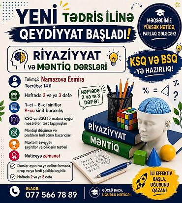 Repetitorlar: Repetitor, Riyaziyyat, Məntiq, Azərbaycan dili — 1