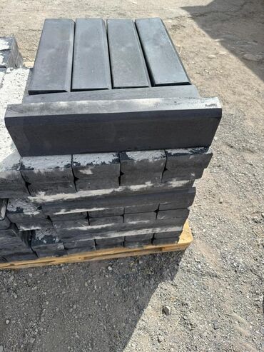 Садовые бордюры: Садовый бордюр, Литой, ЖБИ (Железобетонный), Декоративный, Новый — 15