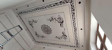 Натяжной потолок: Натяжной потолок жасайбыз тез жана сапаттуу 3D 1кв ом гланцывый 1кв — 18