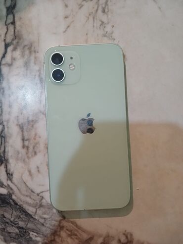 ayfon 6 pilus: IPhone 12, Зеленый, Face ID