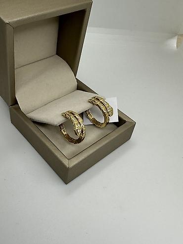 Серьги: Серьги, Проба 585, Без вставки, Женские, Новый — 13