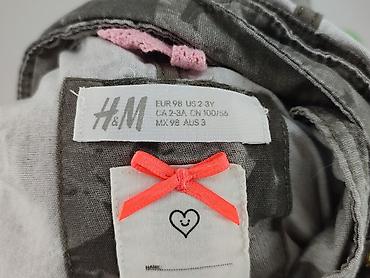 chabrowy sweter: Kurtka przejściowa, H&M, 2-3 lat, 92-98 cm, stan - Bardzo dobry — 4
