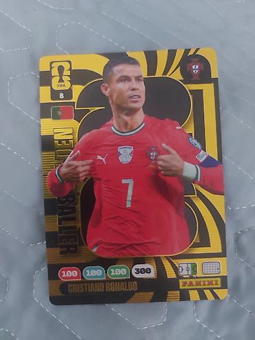 ronaldo forması 2008: Panini futbol kolleksiya kartı – “golden Baller” seriyası, Cristiano — 1