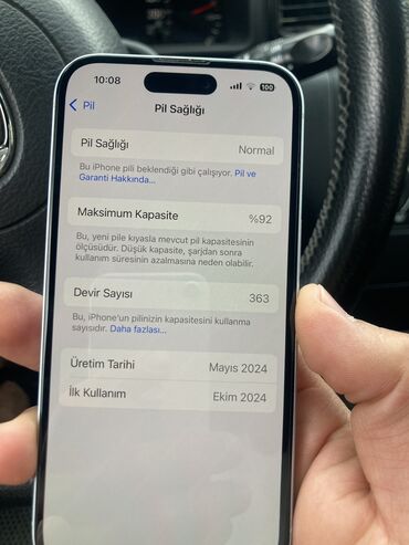 iphone 15 satis: IPhone 15, 128 GB, Blue Titanium, Face ID