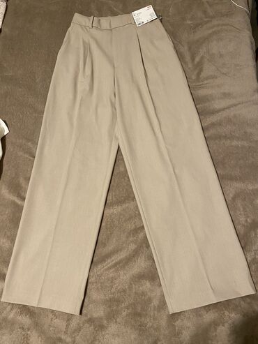 брюки с накладными карманами мужские: Брюки XS (EU 34), цвет - Бежевый