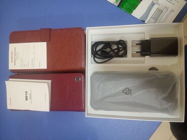 elit optimal telefonlar: Oukitel Wp19 6/128gb Qara Rəng Sıfırdan Qutusu Adapteri hər birşeyi
