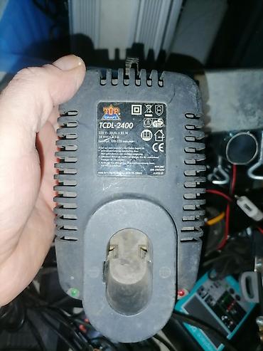 kzubr laser 4d: Punjač za akumulatore TIP CRAFT TCDL-2400 - Model: TCDL-2400 - Ulaz — 1