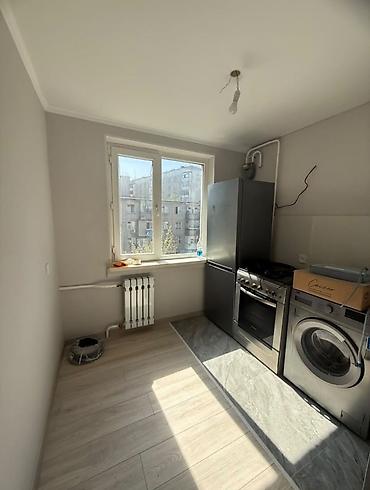 Продажа квартир: 2 комнаты, 46 м², Аламедин-1 мкр 104 серия, 5 этаж, Свежий ремонт — 2
