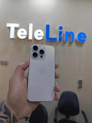IPhone 16 Pro, 128 GB, Desert Titanium, Zəmanət, Simsiz şarj, Face ID lalafo.az -da IPhone 16 Pro, 128 GB, Desert Titanium, Zəmanət, Simsiz şarj, Face ID