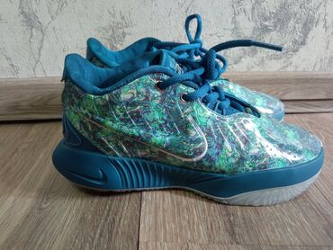 мир обувь: Мужские кроссовки, 40.5, Nike, Б/у, цвет - Голубой, Самовывоз