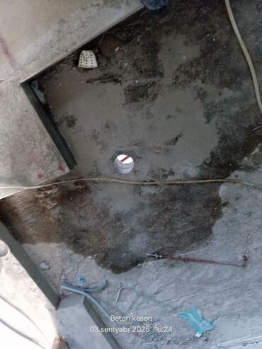 Beton işləri: #Betonkesme #betondeşmə Beton kubik kərpic - dən kəsim deşim — 21