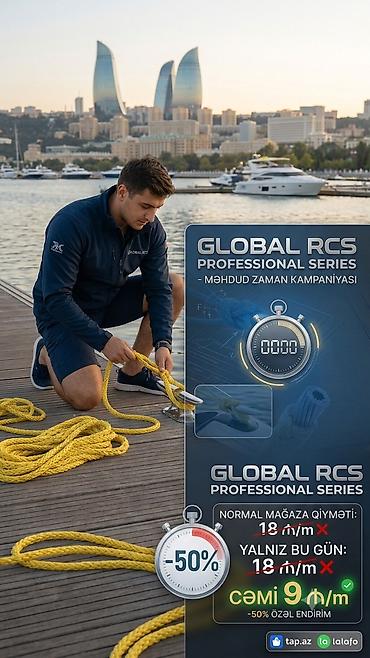 ərişdə kəsən: 🇬🇧ENGLISH▶️Global RCS — Professional Heavy-Duty Braided Utility Rope — 8