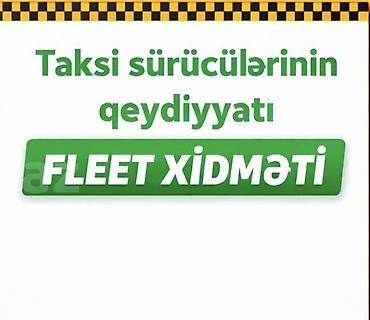 sürücü köməkçisi: Taksi sürücüsü tələb olunur — 1