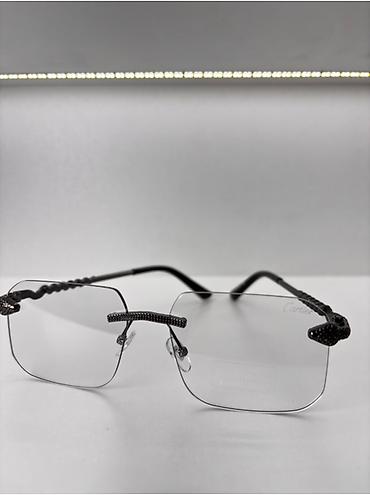 хамелеоны: Безободковые очки Cartier с компьютерными фотохромными линзами — 1