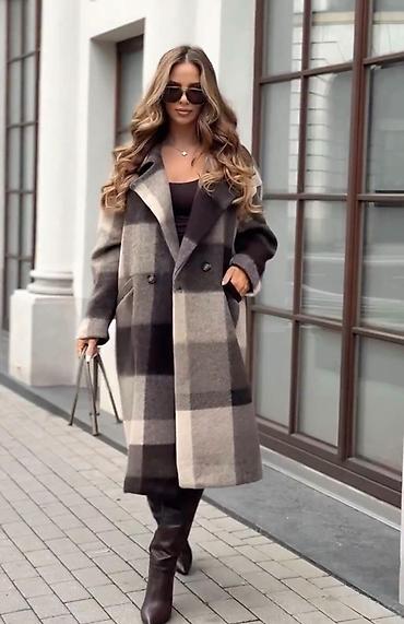 Karirani kaputi kak HIT ove jeseni 🔥
Oversize model 
Cena:4200 dinara