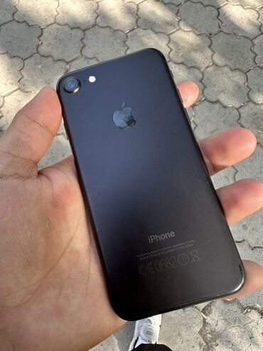 Apple iPhone: IPhone 7, Б/у, 128 ГБ, Черный, 100 %