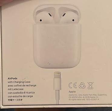 İşlənmiş Simsiz (Bluetooth) Qulaqcıqlar, Apple, rəng - Ağ