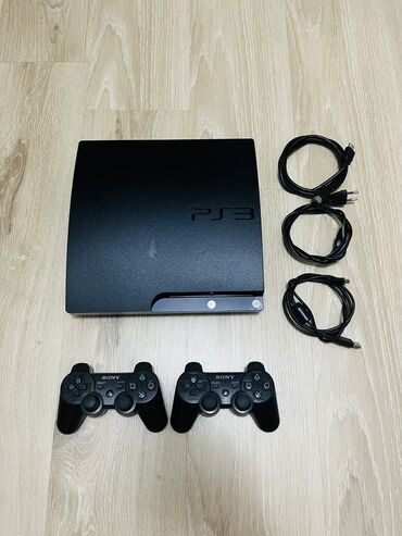plesteyşın konsolu: Playstation 3 slim model ideal vəziyyətdə.Plombası üstündə ustada