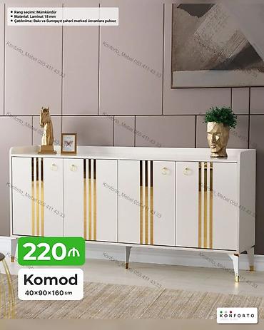Komod – 40×90×160 sm • Material: 18 mm laminat • Rəng seçimi lalafo.az -da Komod – 40×90×160 sm • Material: 18 mm laminat • Rəng seçimi