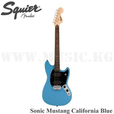 гитара кружок: Электрогитара Squier Sonic Mustang HH, Laurel Fingerboard, Black