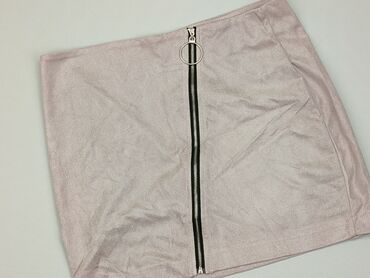 różowa spódnice fuksja: Spódnica, L, stan - Dobry