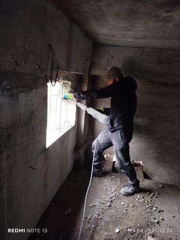 Beton işləri: Betonların istənilən ölçüdə istənilən fiqurda kəsilməsi peşəkar — 2