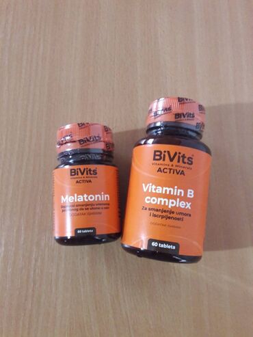 NOVI Vitamin B complex i Melatonin BiVits 60 kom Ne otpakovani