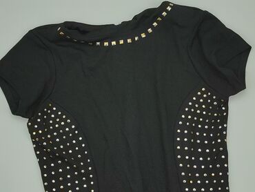 czarna sukienki długa wieczorowa: Dress, L (EU 40), Mohito, condition - Good