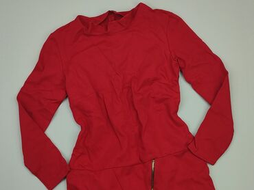 bluzki z długim rękawem czerwona: Tunic, S (EU 36), condition - Very good
