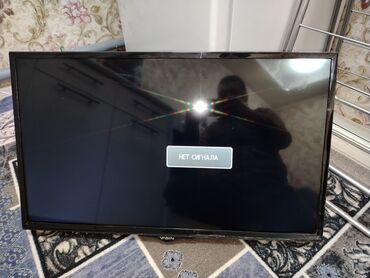 Телевизоры: Телевизор VASIN, диагональ экрана около 32" (визуально). ЖК-панель с — 2